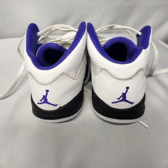 Air Jordan 5 Retro Dark Concord Kids Sneakers Size 9C 440890-141 - Picture 2 of 9